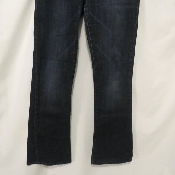 ROCK & REPUBLIC | size 10 | Blue Dark Wash Flare Jeans - Picture 7 of 16